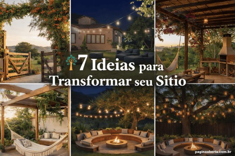 Fotos com ideias para transformar seu Sítio em um refúgio dos sonhos