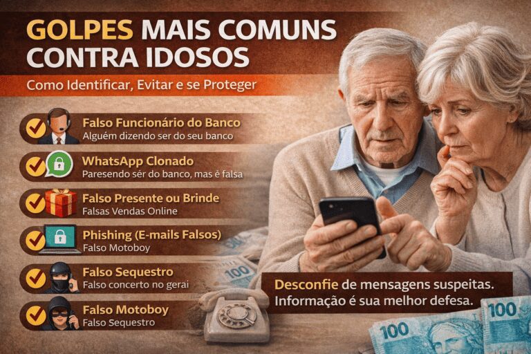 Golpes Mais Comuns Contra Idosos: Como Identificar, Evitar e se Proteger