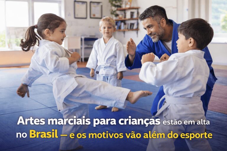 Artes marciais para crianças estão em alta no Brasil, e os motivos vão além do esporte