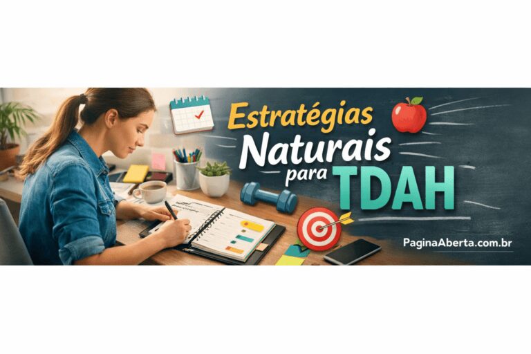 TDAH Sem Remédios: 7 Estratégias Naturais Para Melhorar Foco e Organização