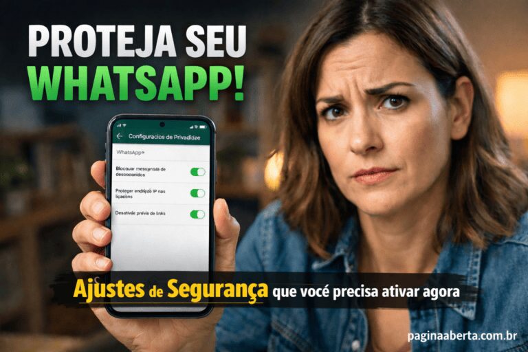 Configurações de Privacidade do WhatsApp: o que eu ativei para proteger minhas mensagens (e você deveria verificar hoje)