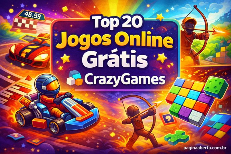 Top 20 Melhores Jogos do CrazyGames Para Jogar Online Grátis (Sem Instalar Nada)