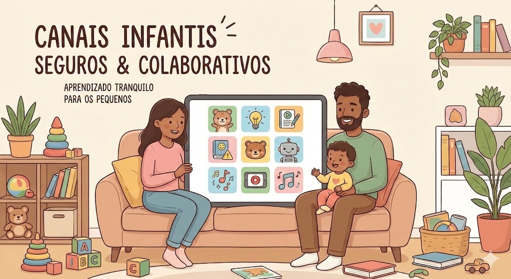Canais Infantis Seguros e Educativos no YouTube 2026, Recomendados por Especialistas